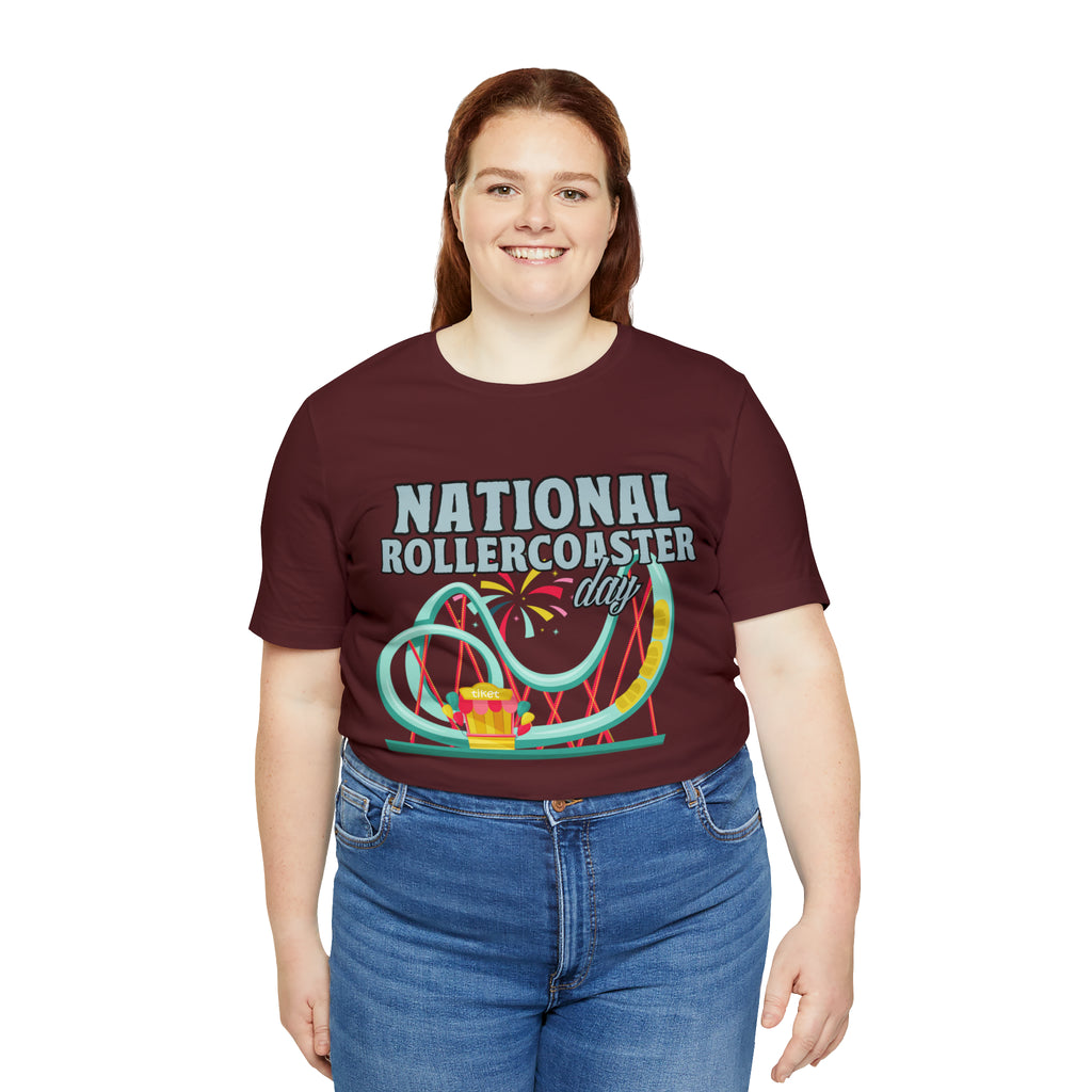 National Rollercoaster Day Shirt | Carnival Ride T-Shirt