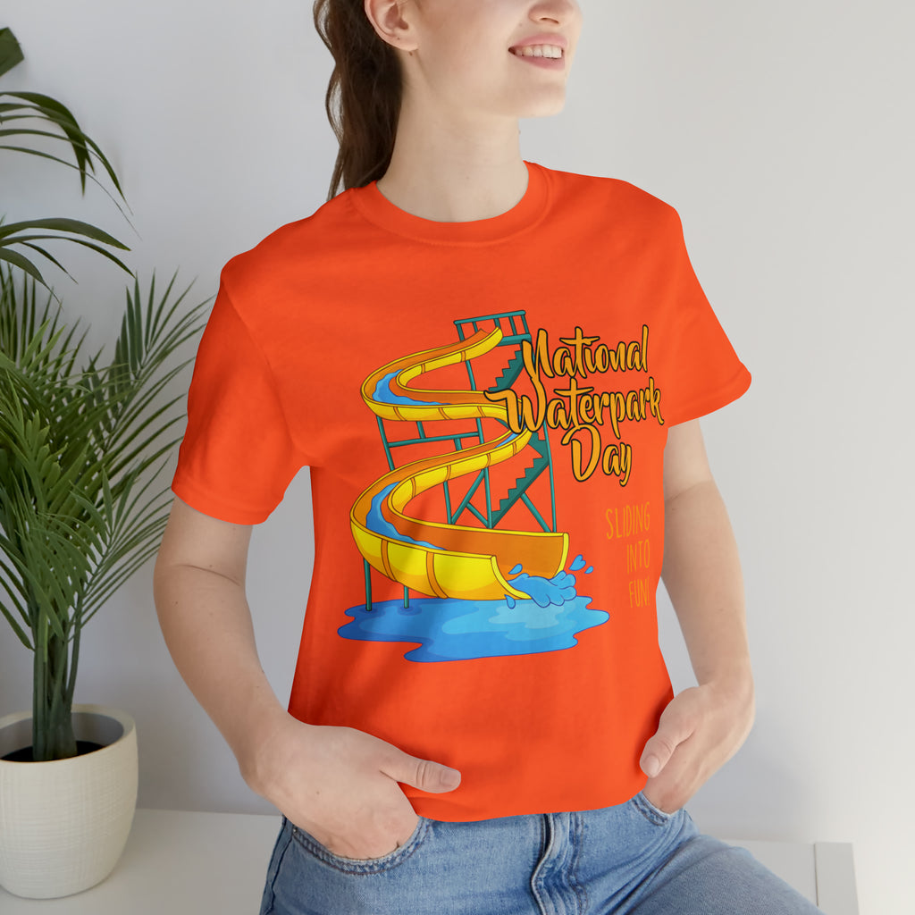National Waterpark Day Shirt | Waterpark Slide Unisex T-Shirt