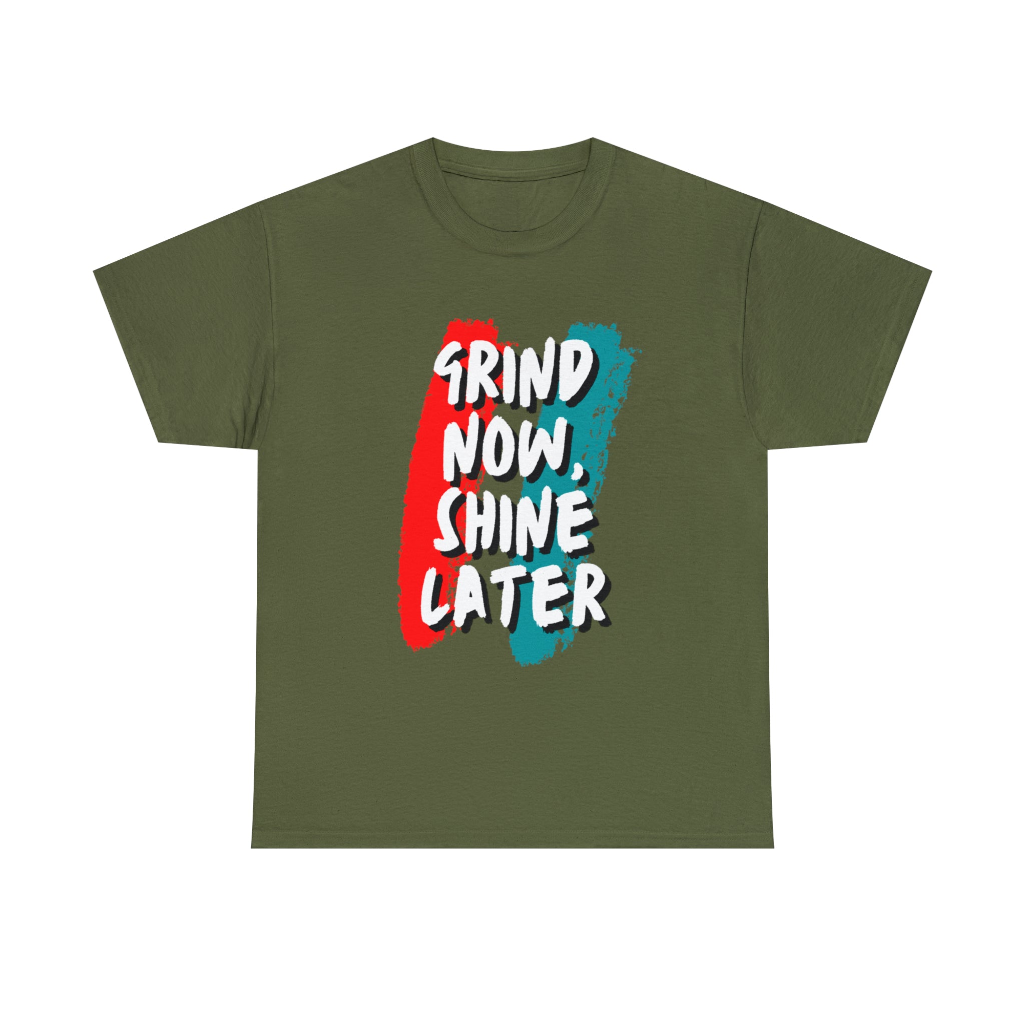 Grind Now, Shine Later Shirt | Hustler In Motion Unisex T-Shirt