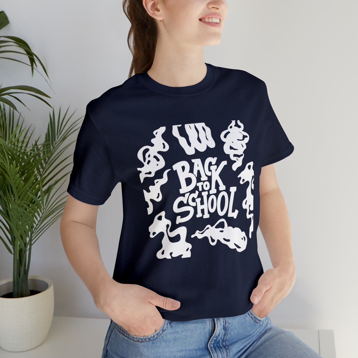 Back to School Ink Shirt | Black and White School Unisex T-Shirt