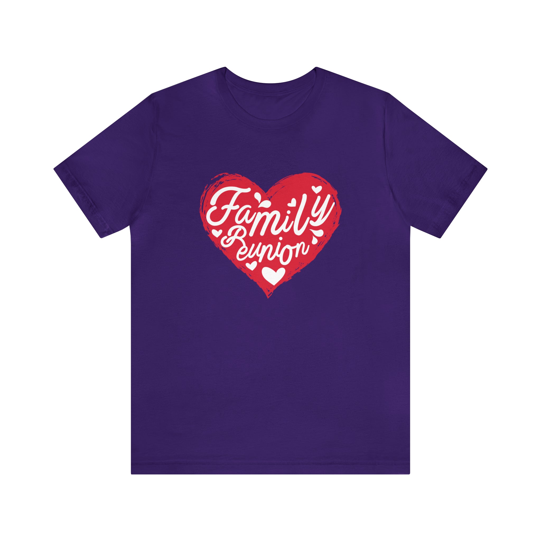 Family Reunion Heart Shirt | Family Love Unisex T-Shirt