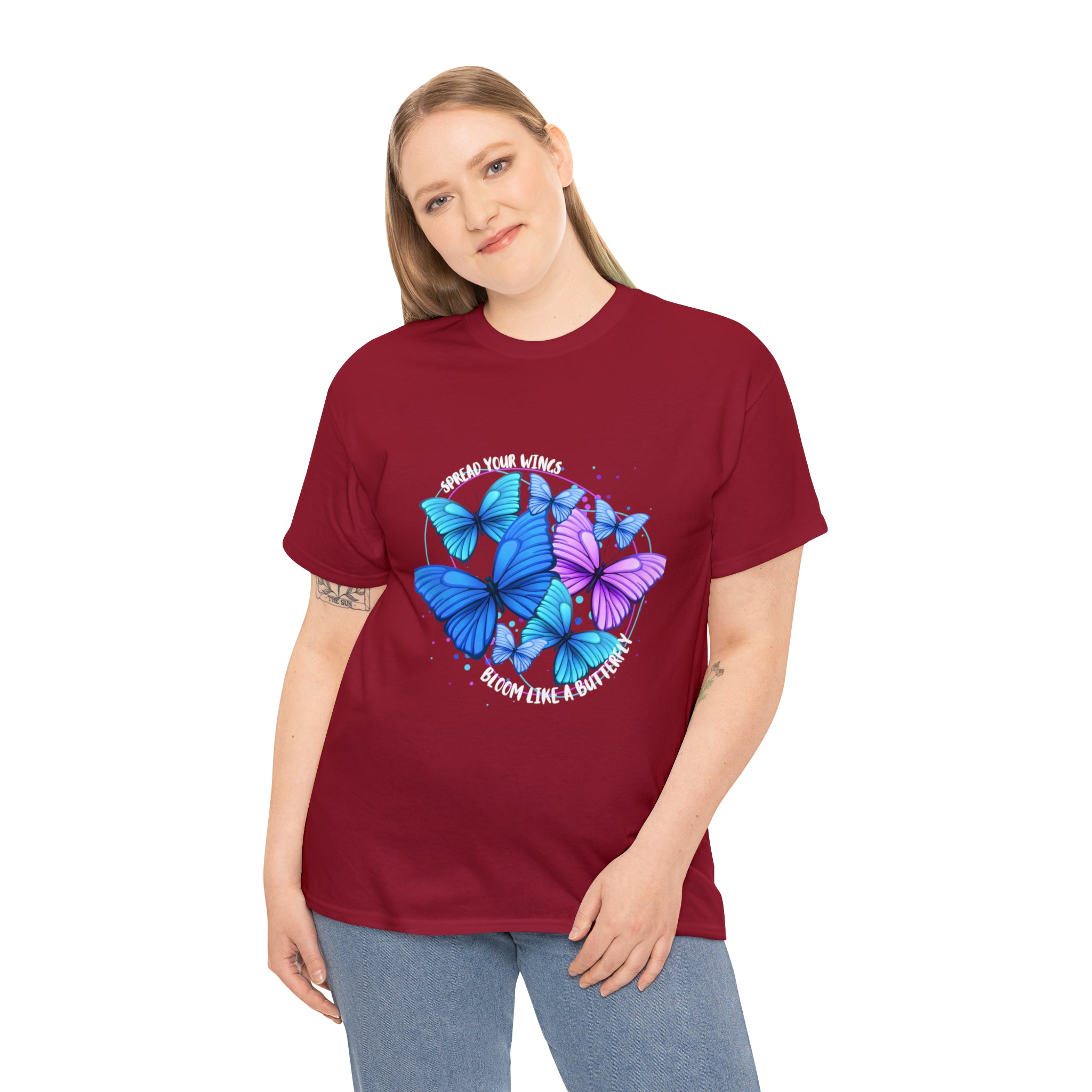 Spread Your Wings Bloom Like A Butterfly | Metamorphosis in Motion Tee