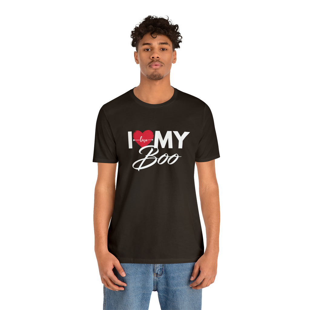 I Love My Boo Shirt | Couple Love T-Shirt, Pair Girlfriend Boyfriend Matching Shirt
