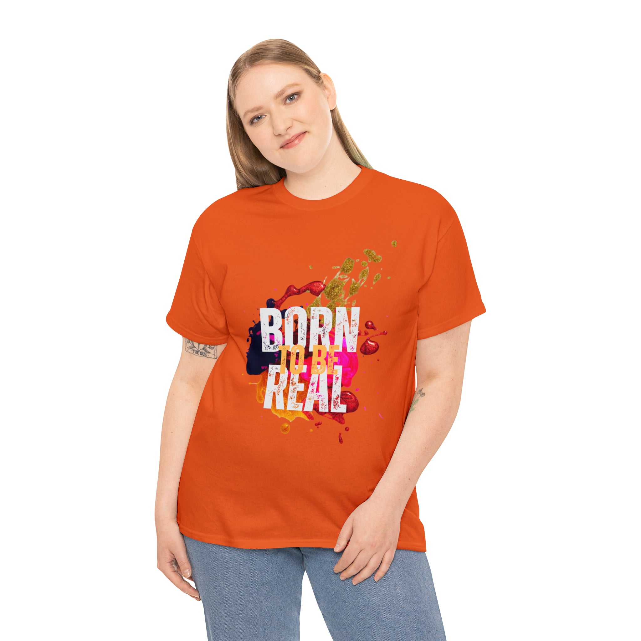 Born To Be Real  | Genuine Spirit Unisex Statement Tee