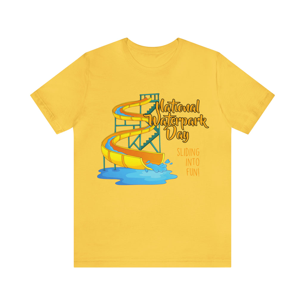 National Waterpark Day Shirt | Waterpark Slide Unisex T-Shirt