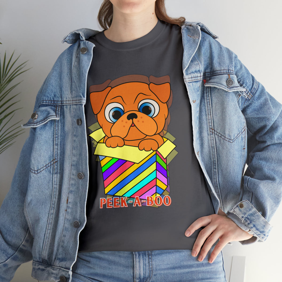 Peekaboo Shirt | Dog Lover Unisex T-Shirt