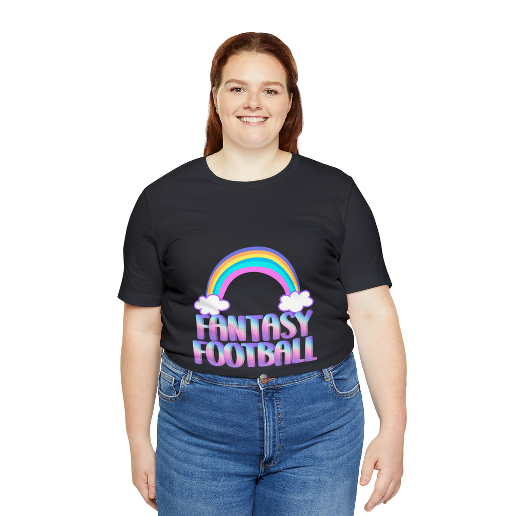 Cute Fantasy Football Shirt | Pink Cute Fantasy Football Unisex T-Shirt