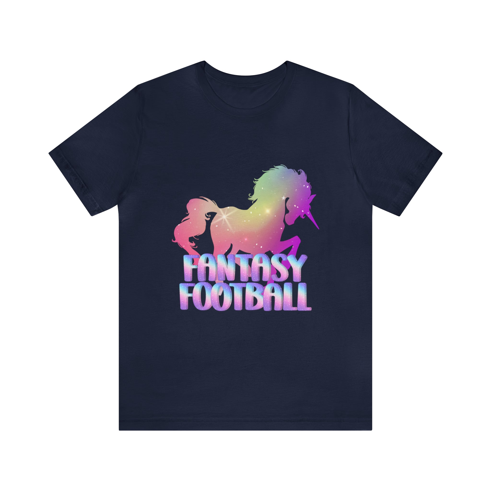 Fantasy Football Pink Shirt | Unicorn Fantasy Football Unisex T-Shirt
