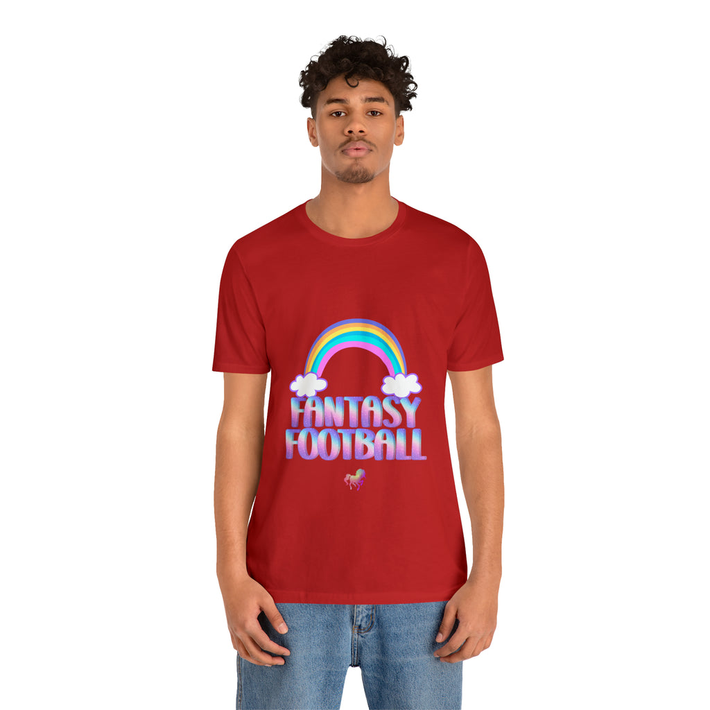 Cute Fantasy Football Shirt | Pink Cute Fantasy Football Unisex T-Shirt
