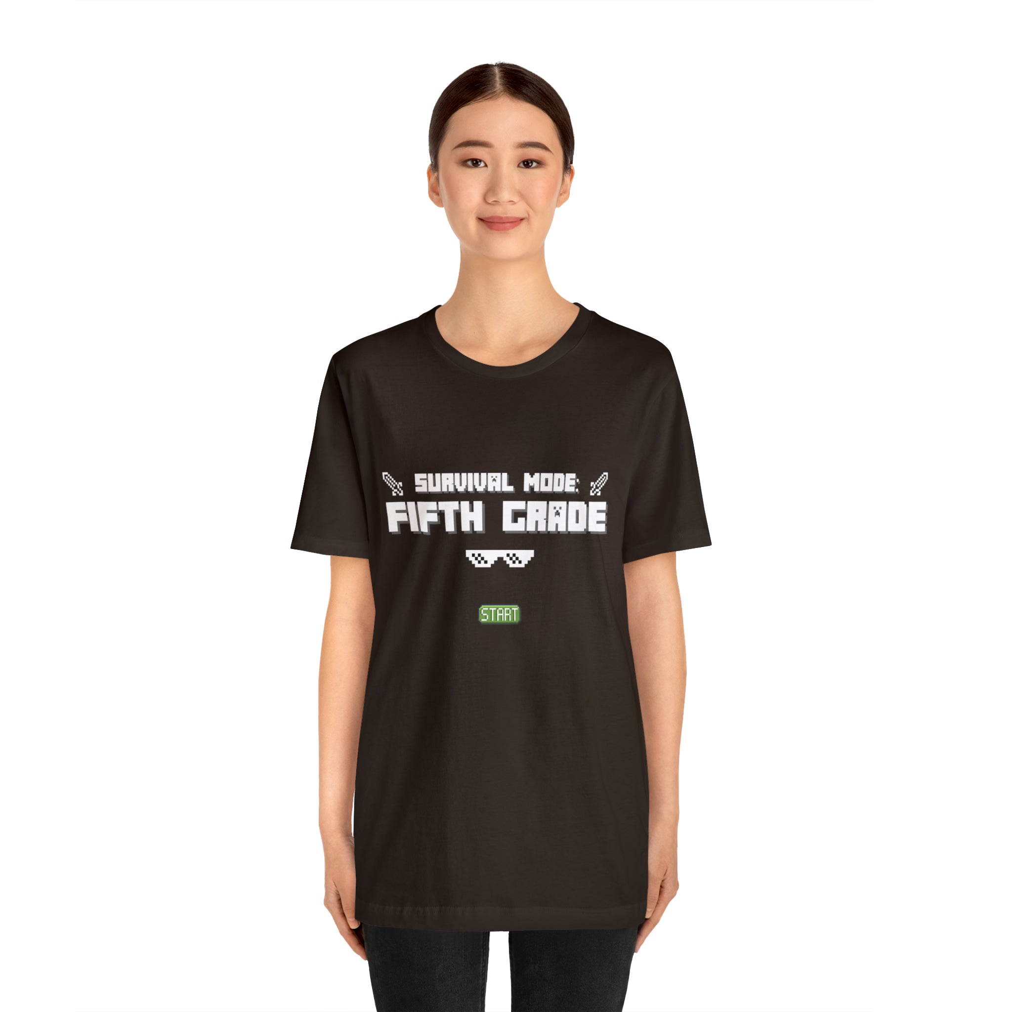 Fifth Grade Survival Mode | Minecraft School Unisex T-Shirt