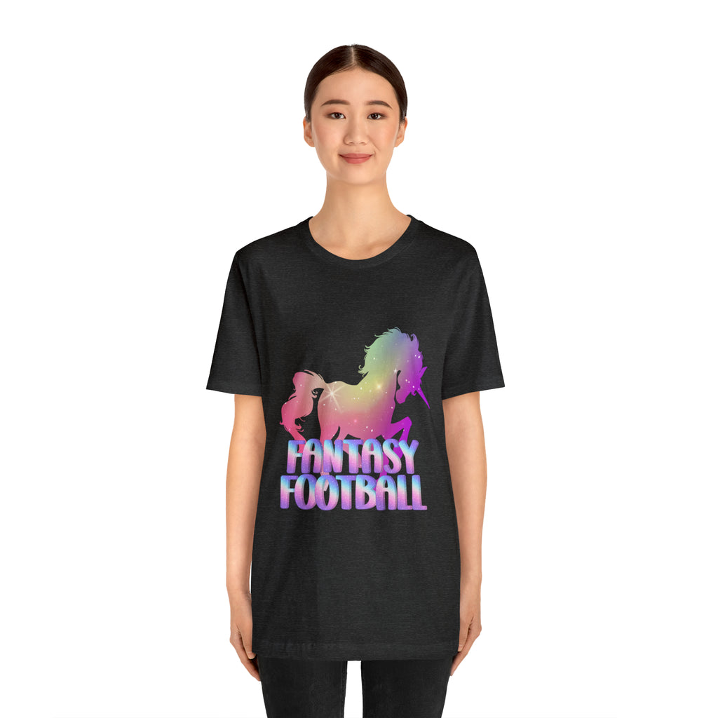 Fantasy Football Pink Shirt | Unicorn Fantasy Football Unisex T-Shirt