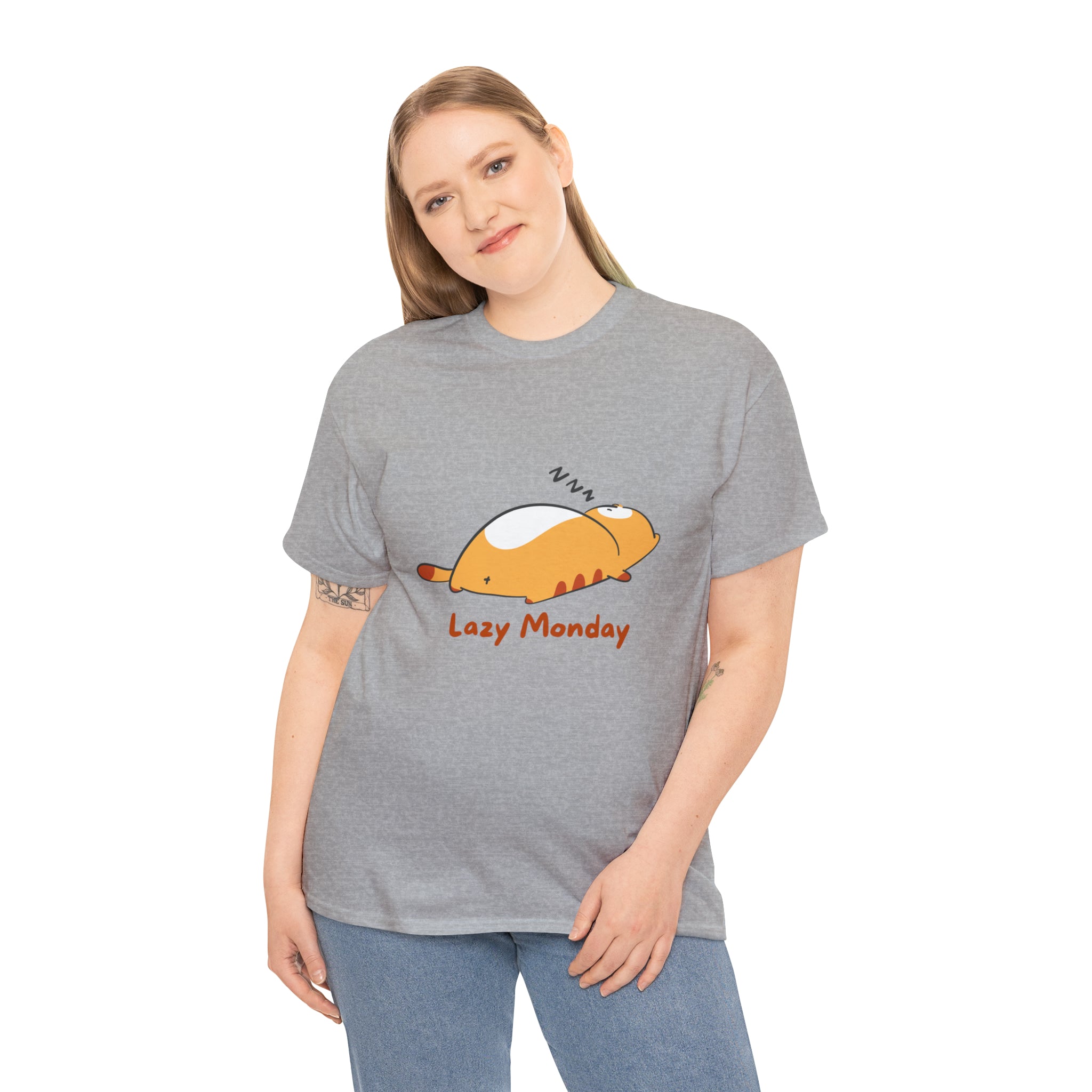 Lazy Monday Shirt | Cat Lover T-Shirt