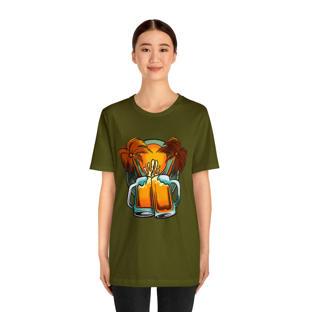 Beer Day Beach Day Shirt | Drink Beer Unisex T-Shirt