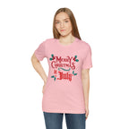 Merry Christmas in July Shirt | Christmas in July Statement T-Shirt