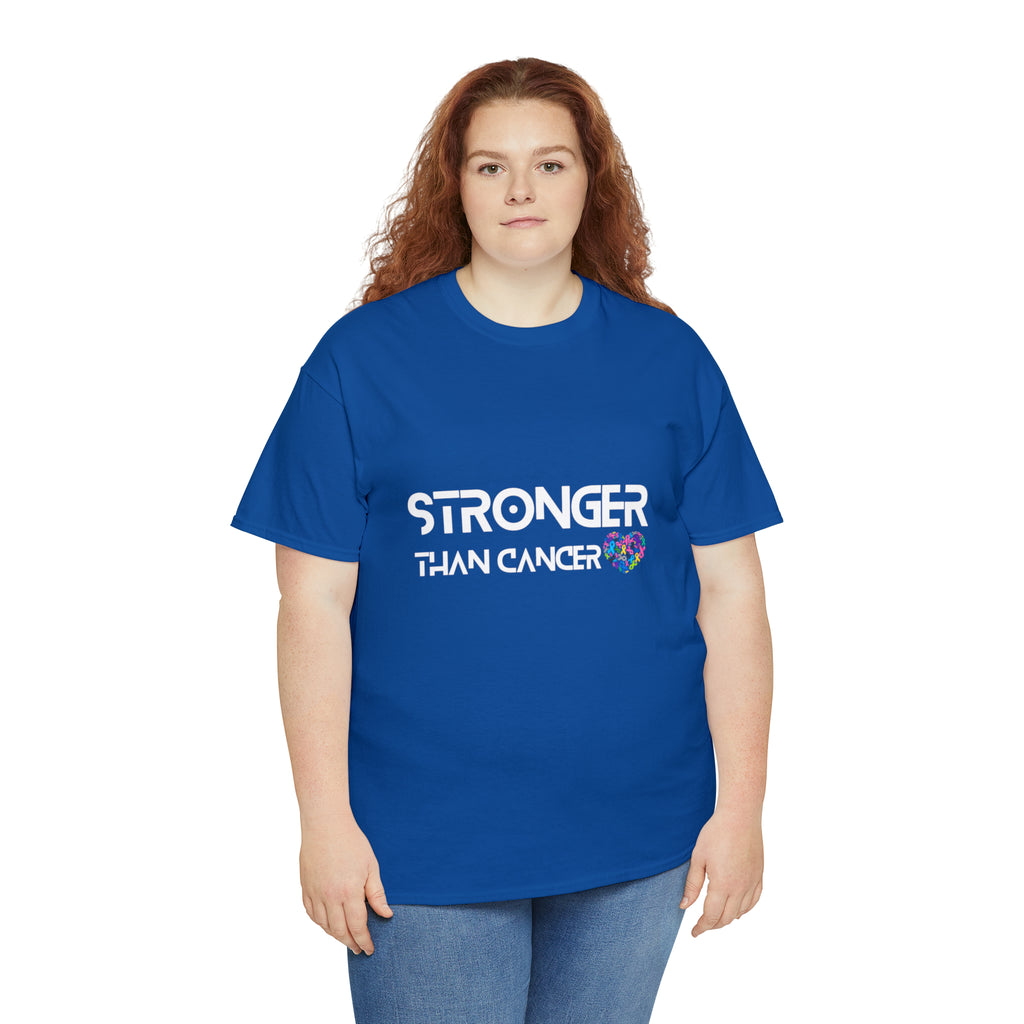 Stronger Than Cancer Shirt | Cancer Warrior Support Unisex T-Shirt