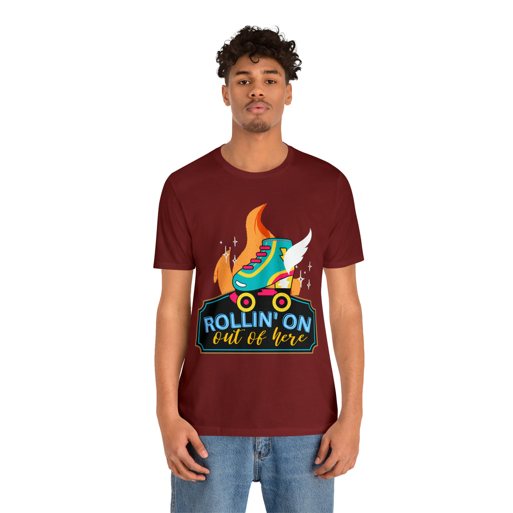 Rollin' On Shirt | Roller Skating Lover Unisex Tee