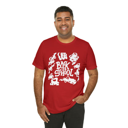 Back to School Ink Shirt | Black and White School Unisex T-Shirt