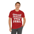 Prayer Over Panic Unisex Shirt | Religious Shirt for Prayers