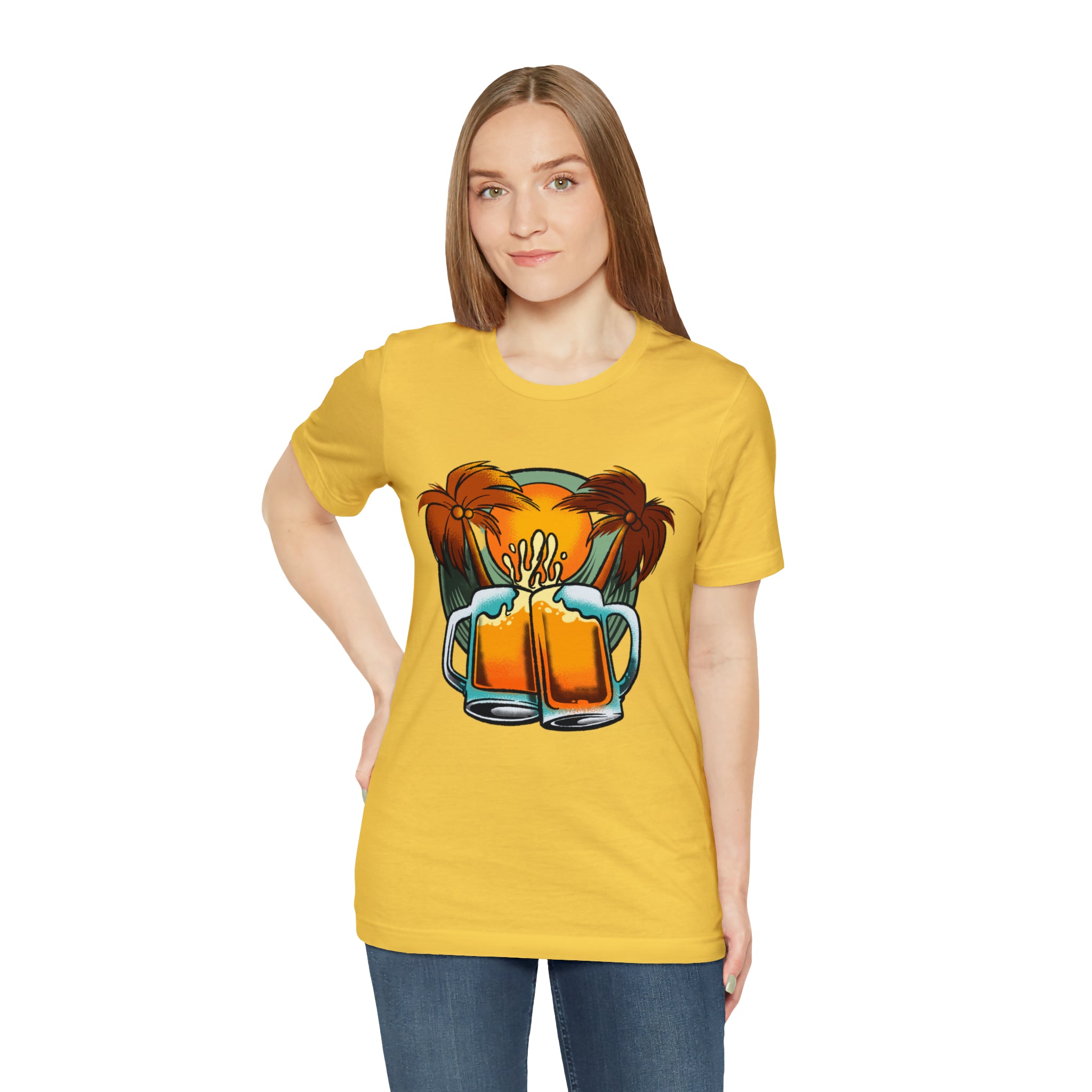 Beer Day Beach Day Shirt | Drink Beer Unisex T-Shirt
