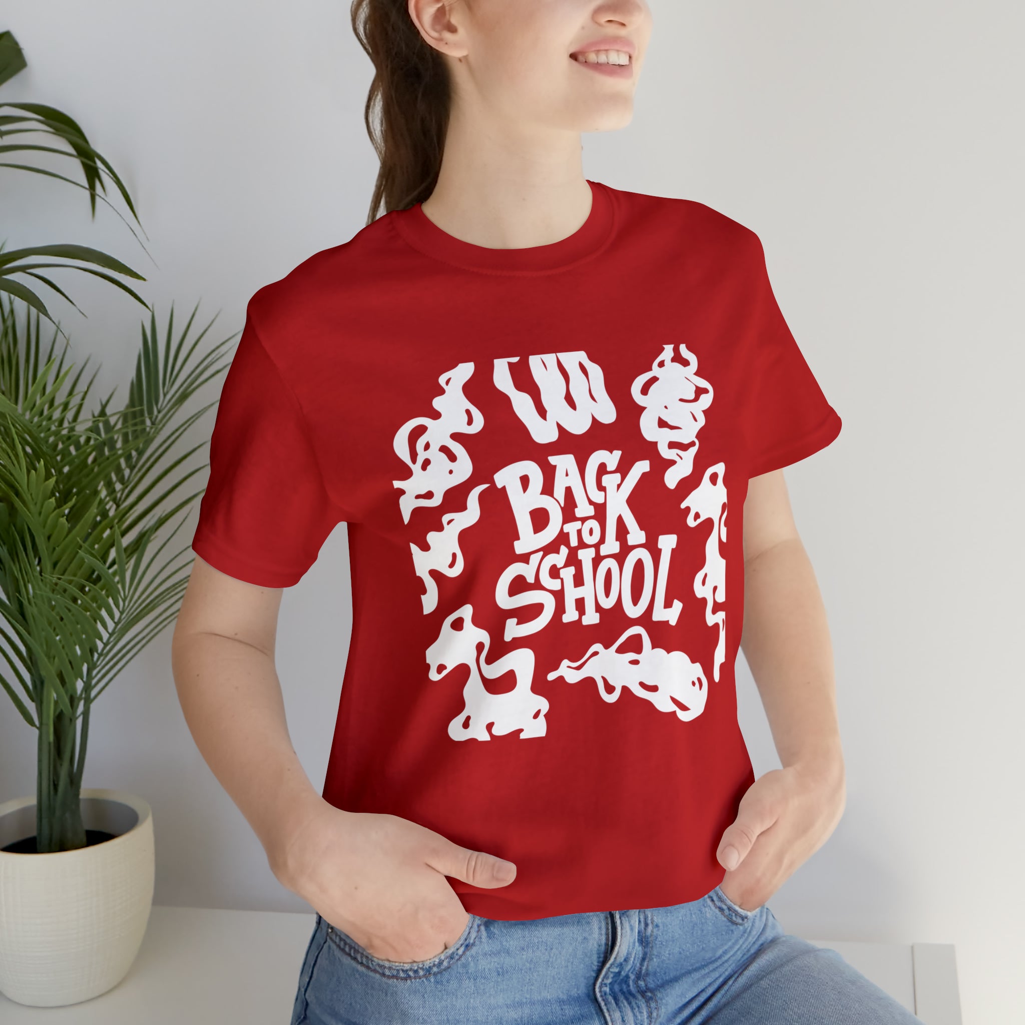 Back to School Ink Shirt | Black and White School Unisex T-Shirt