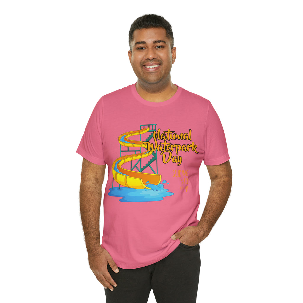 National Waterpark Day Shirt | Waterpark Slide Unisex T-Shirt
