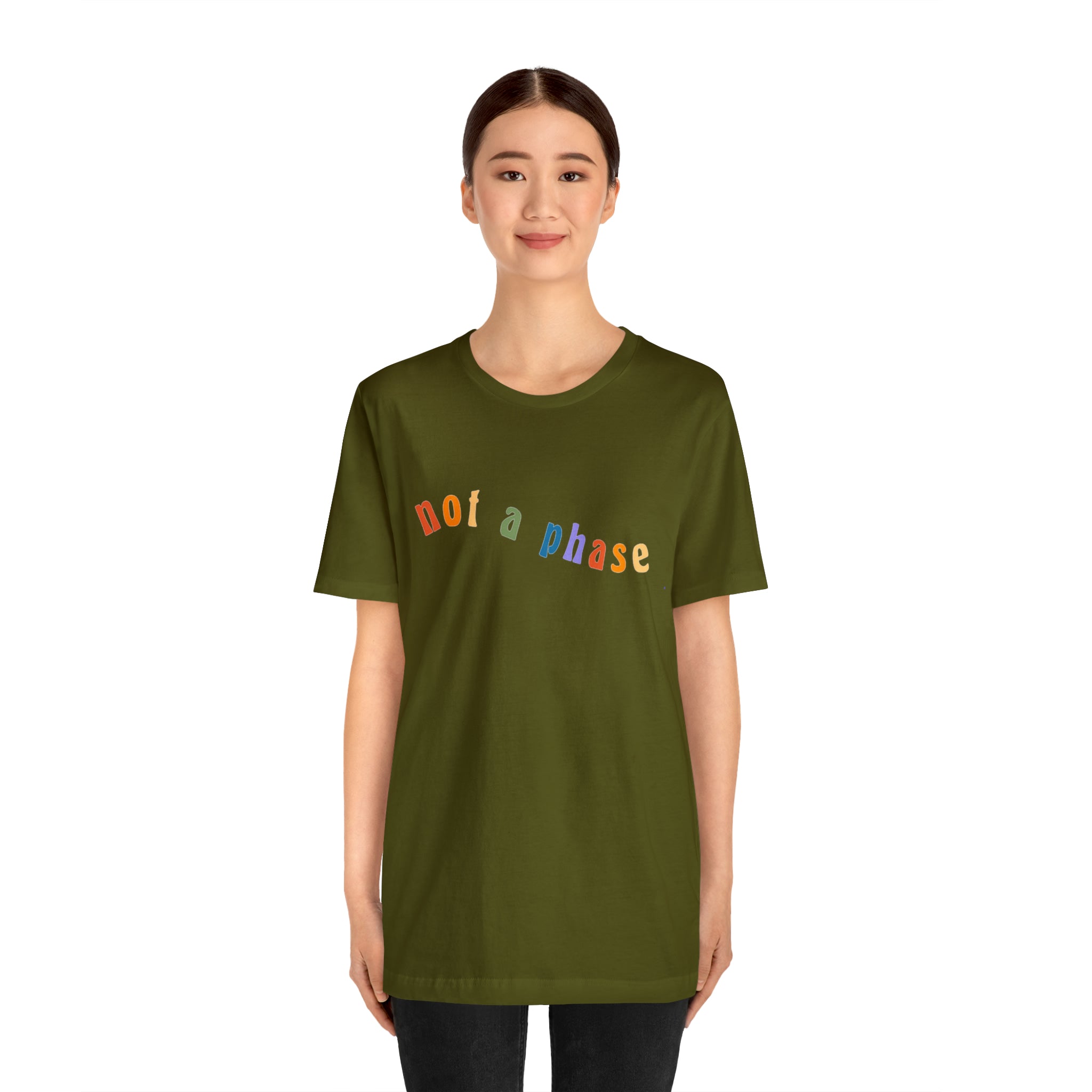 Not A Phase LGBTQIA+ Unisex Shirt | Not A Phase Rainbow Gay Pride Shirt