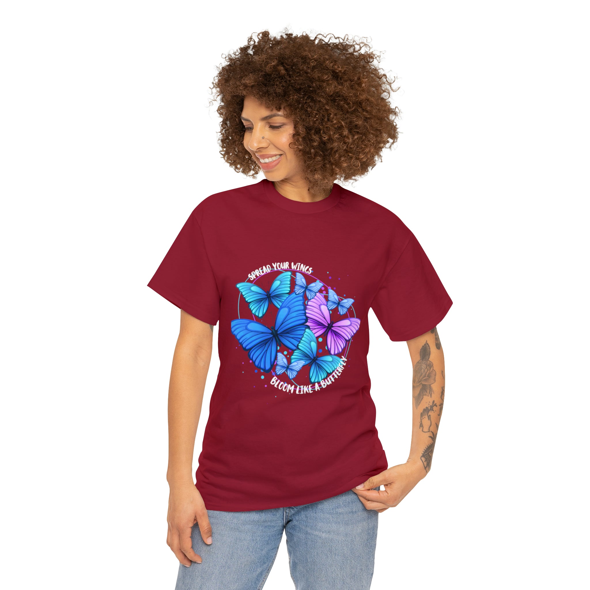Spread Your Wings Bloom Like A Butterfly | Metamorphosis in Motion Tee