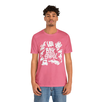 Back to School Ink Shirt | Black and White School Unisex T-Shirt