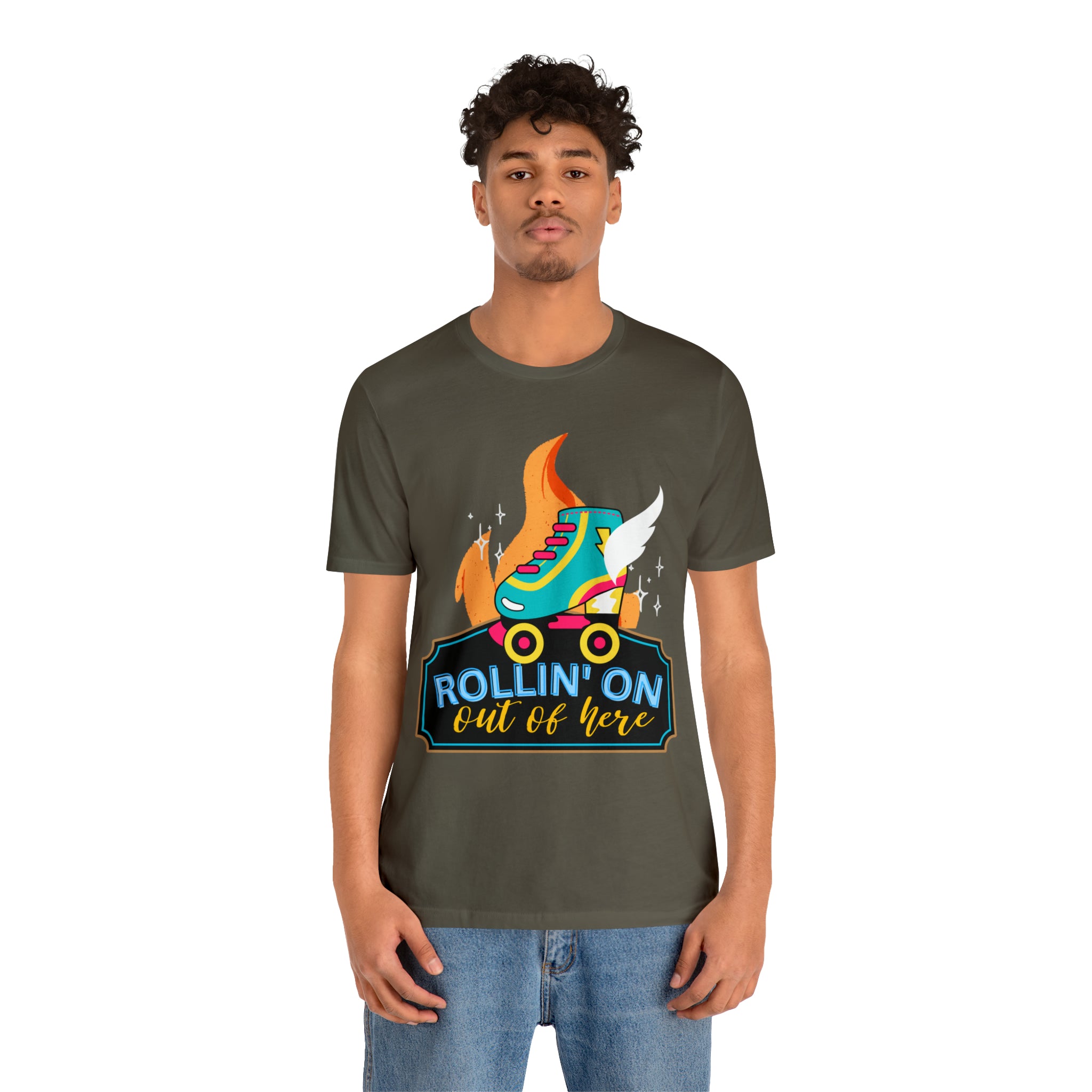 Rollin' On Shirt | Roller Skating Lover Unisex Tee