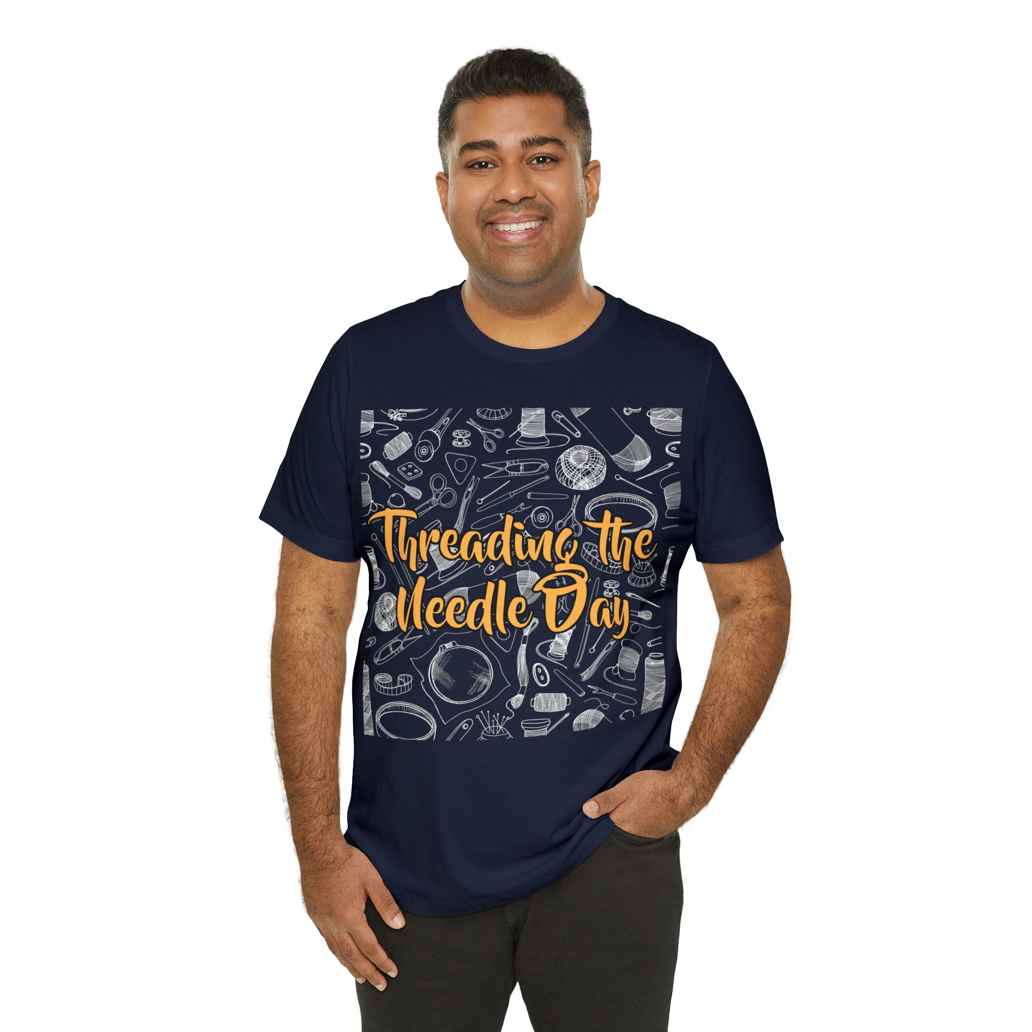 Threading the Needle Day Shirt | Tailor Sewing Unisex T-Shirt