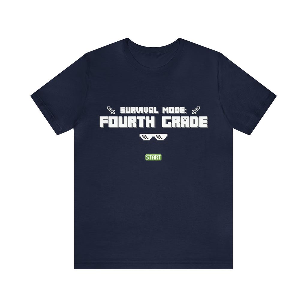 Fourth Grade Survival Mode | Minecraft Unisex T-Shirt