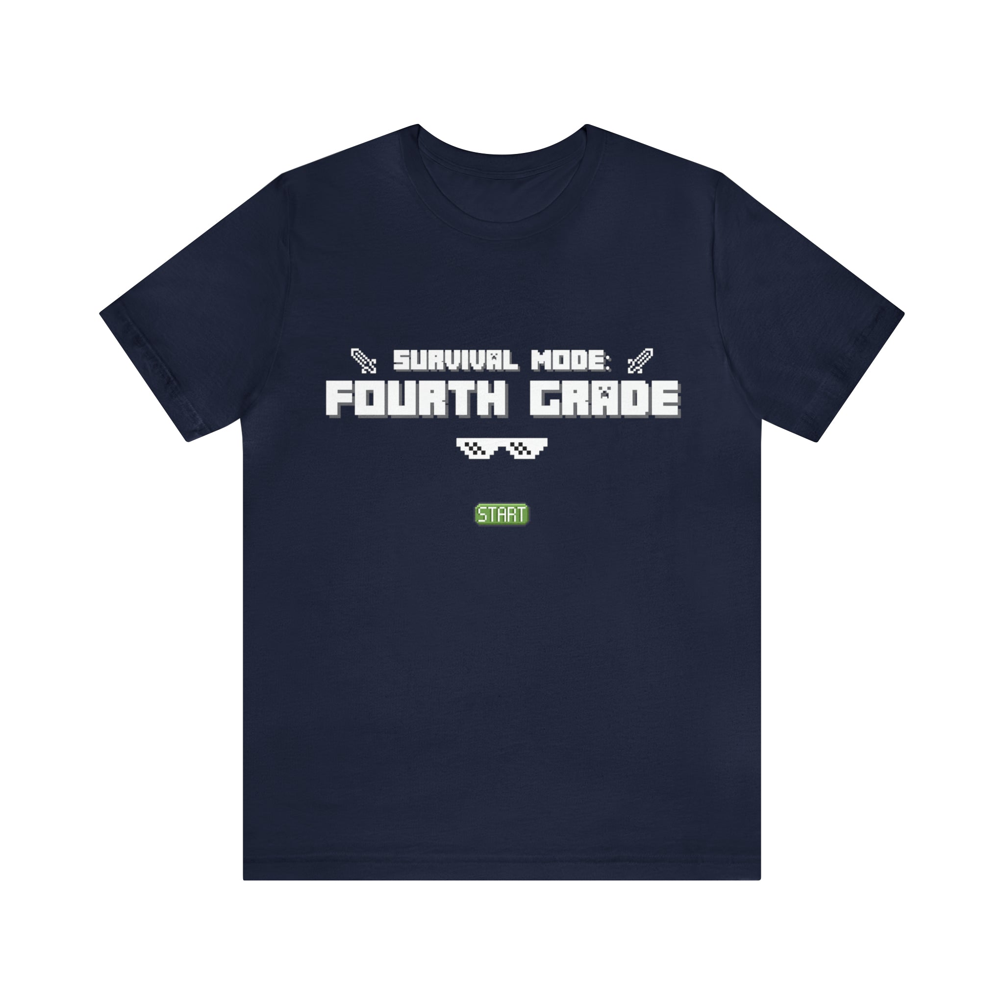 Fourth Grade Survival Mode | Minecraft Unisex T-Shirt