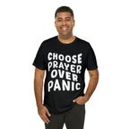 Prayer Over Panic Unisex Shirt | Religious Shirt for Prayers