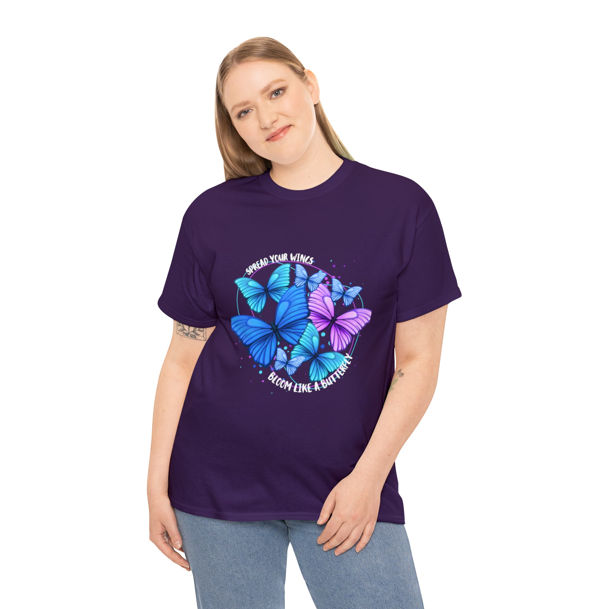 Spread Your Wings Bloom Like A Butterfly | Metamorphosis in Motion Tee