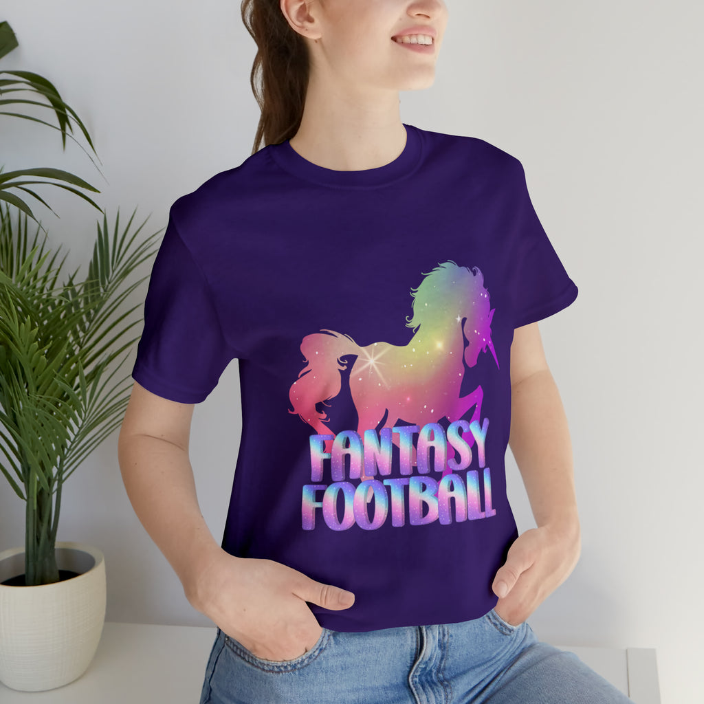 Fantasy Football Pink Shirt | Unicorn Fantasy Football Unisex T-Shirt
