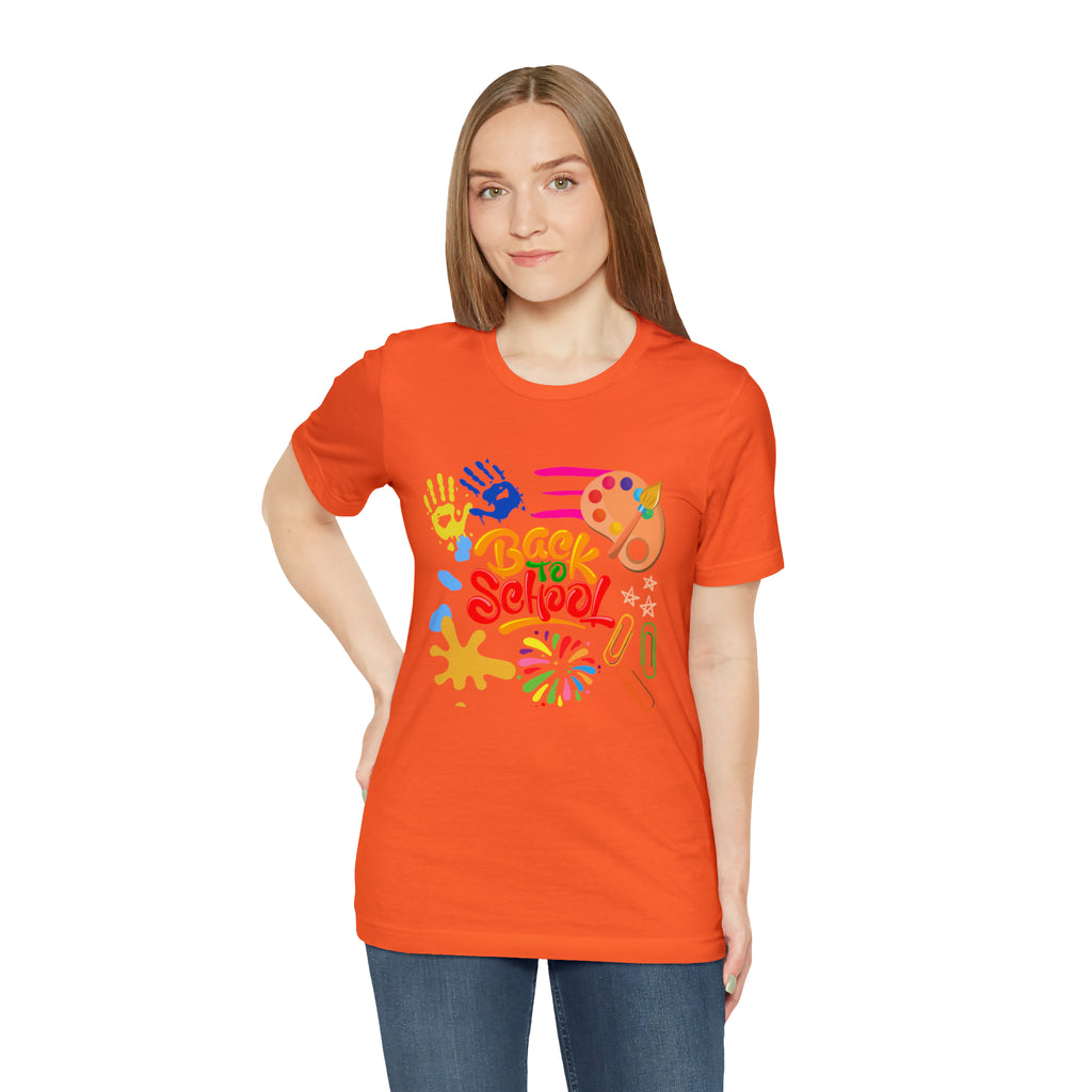 Back to School Colorful Shirt | Back to School Unisex T-Shirt