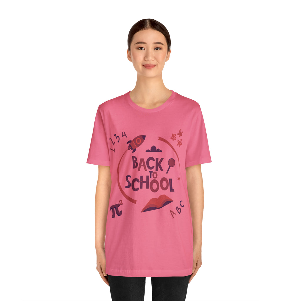 Back to School Subjects Shirt | Back to School Rocket Unisex T-Shirt