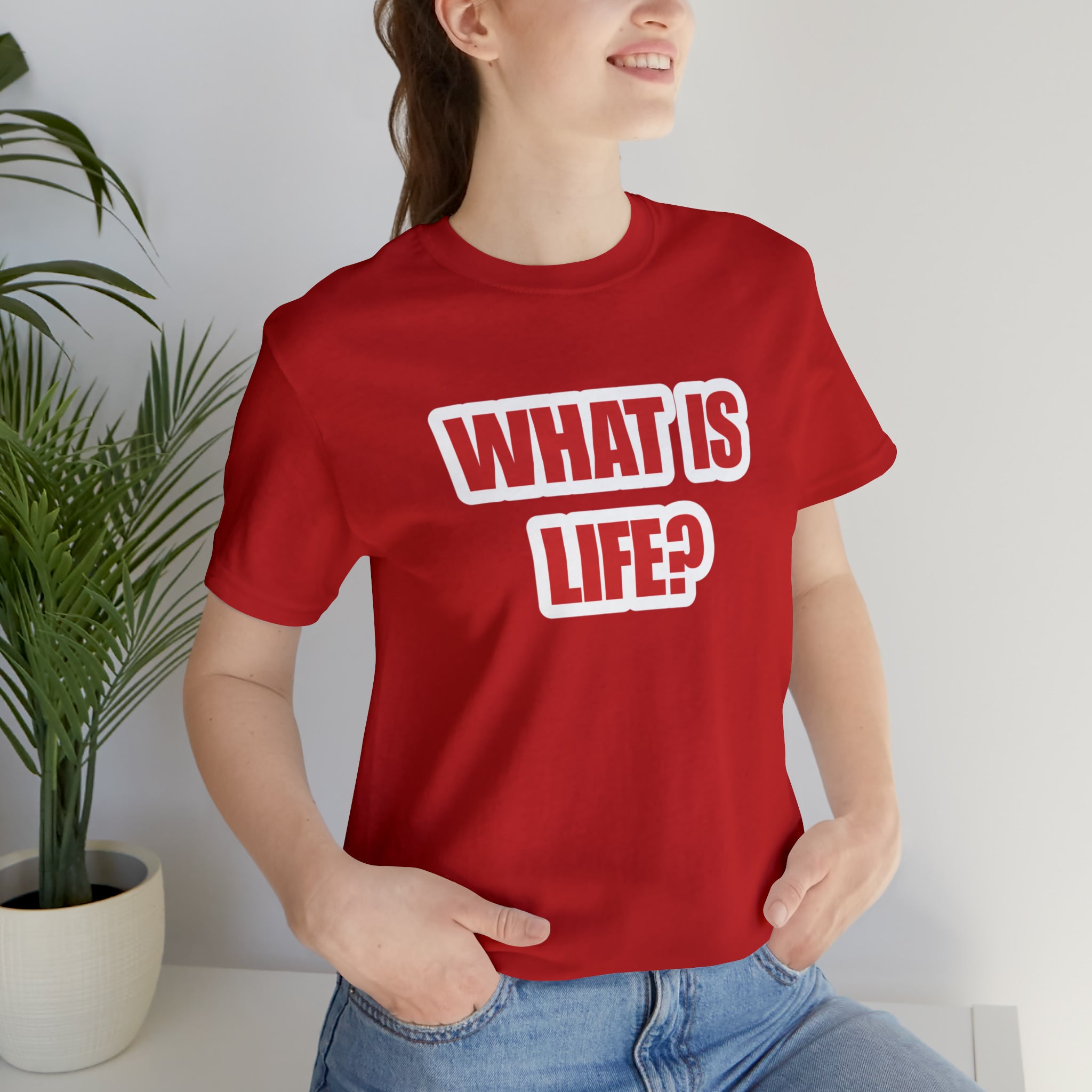 What Is Life? Existential Shirt | Ambiguous Existential Crisis T-Shirt