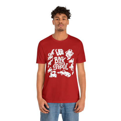 Back to School Ink Shirt | Black and White School Unisex T-Shirt