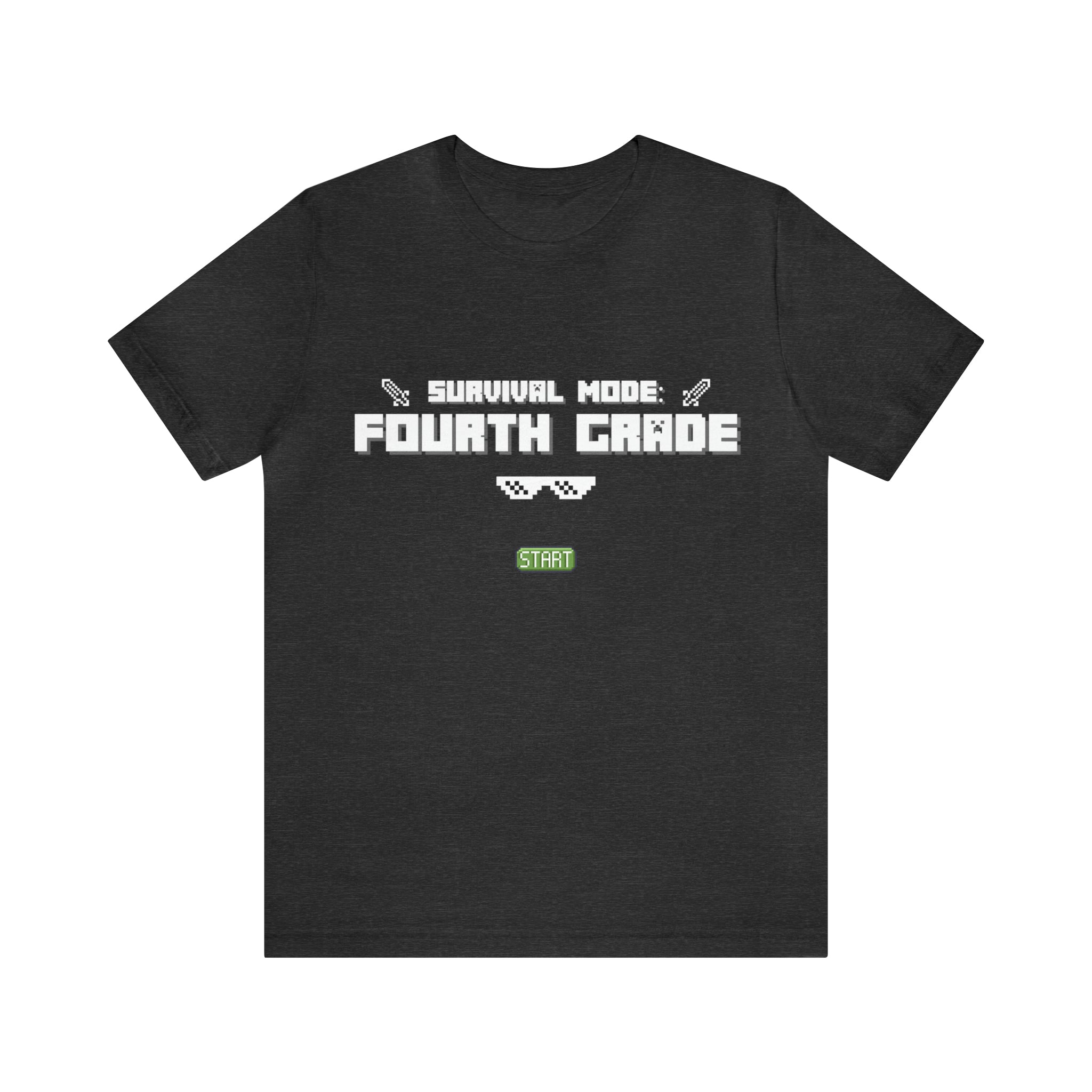 Fourth Grade Survival Mode | Minecraft Unisex T-Shirt