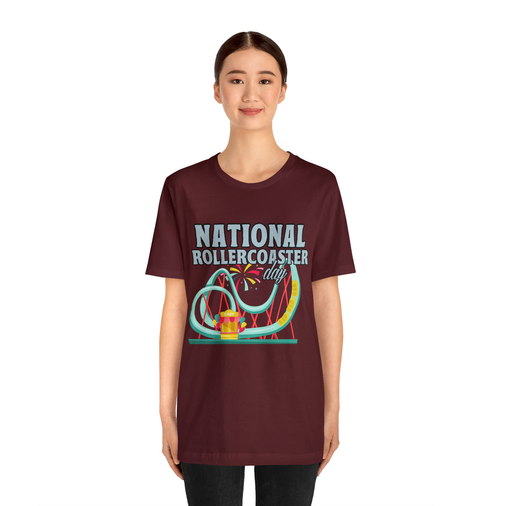 National Rollercoaster Day Shirt | Carnival Ride T-Shirt