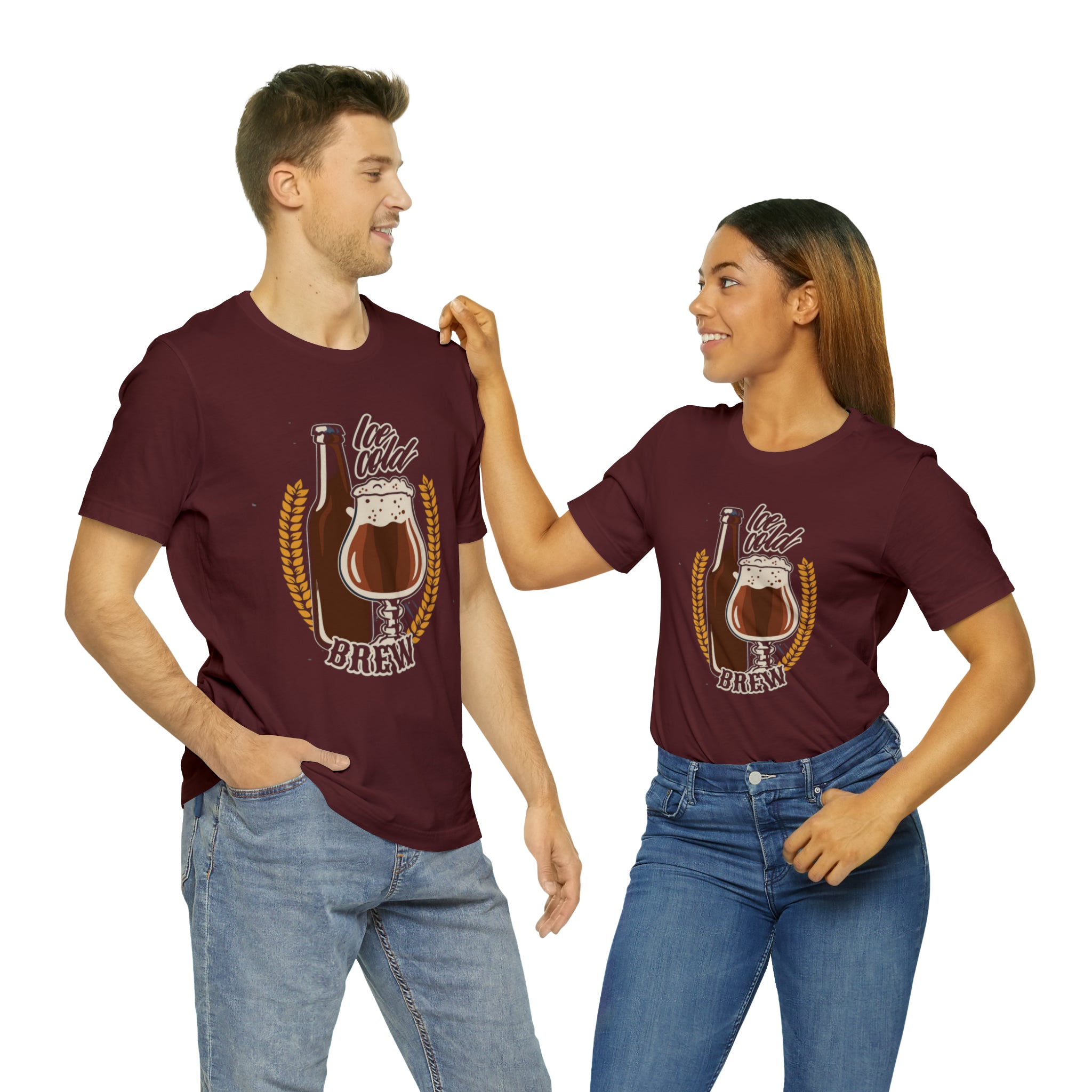 Ice Cold Brew Beer Shirt | Drink Beer Unisex T-Shirt