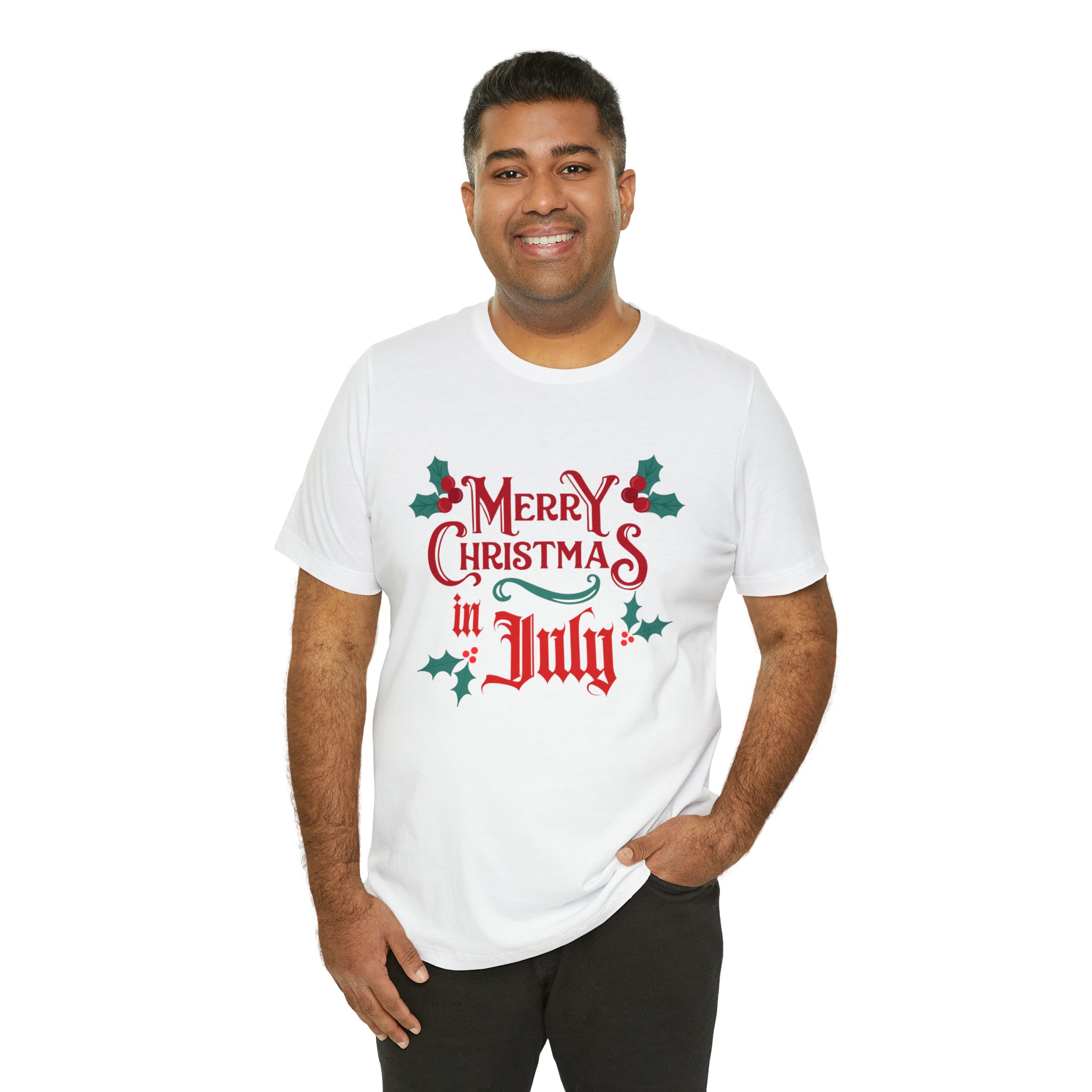 Merry Christmas in July Shirt | Christmas in July Statement T-Shirt