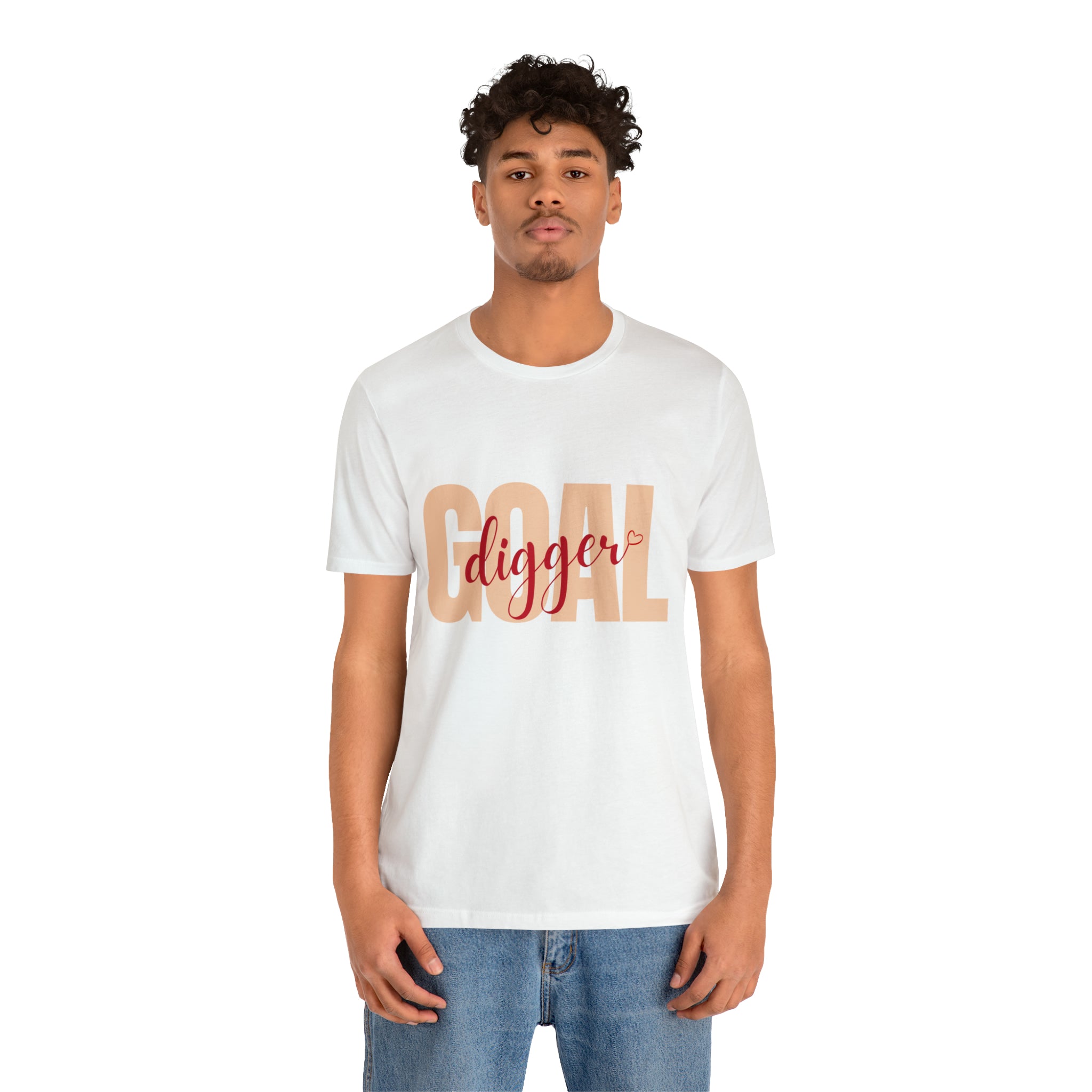 Goal Digger Shirt | Minimalist Statement Unisex T-Shirt