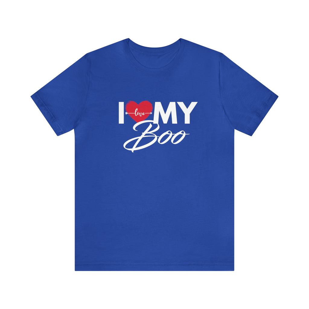 I Love My Boo Shirt | Couple Love T-Shirt, Pair Girlfriend Boyfriend Matching Shirt