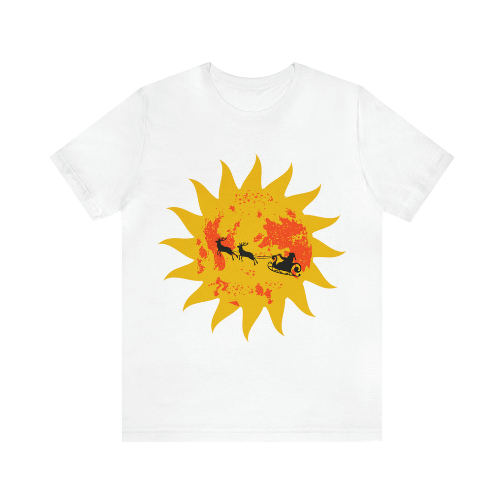 Santa in the Sun Shirt | Christmas in July Statement T-Shirt