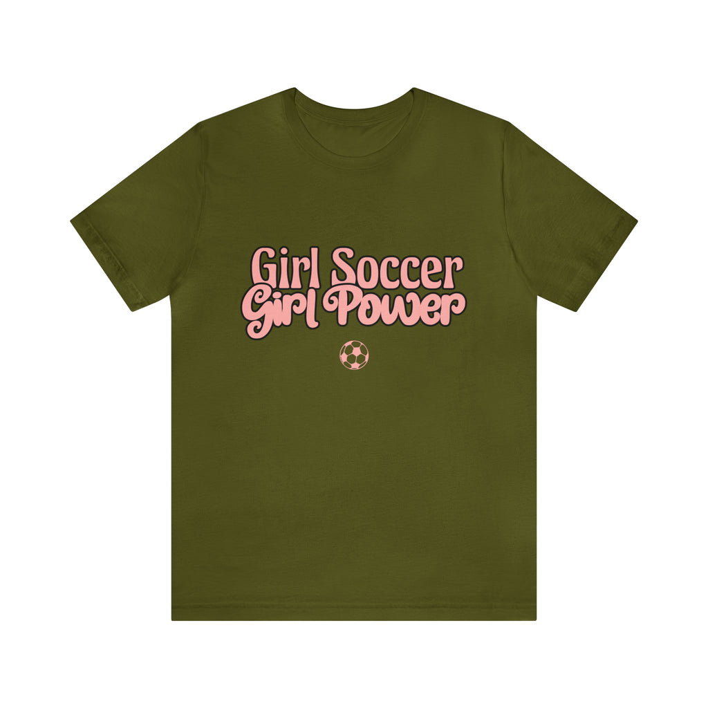 Girl Soccer Girl Power Shirt | Women Soccer T-Shirt