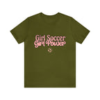 Girl Soccer Girl Power Shirt | Women Soccer T-Shirt
