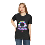 Cute Fantasy Football Shirt | Pink Cute Fantasy Football Unisex T-Shirt