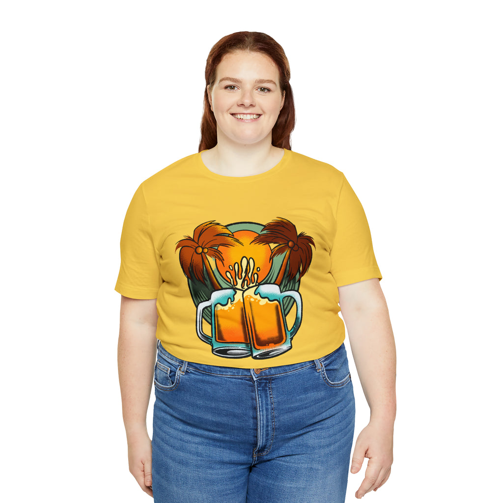 Beer Day Beach Day Shirt | Drink Beer Unisex T-Shirt